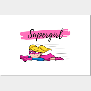 Supergirl Posters and Art